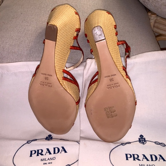 Prada Wedges Size 36.5 - Picture 4 of 5
